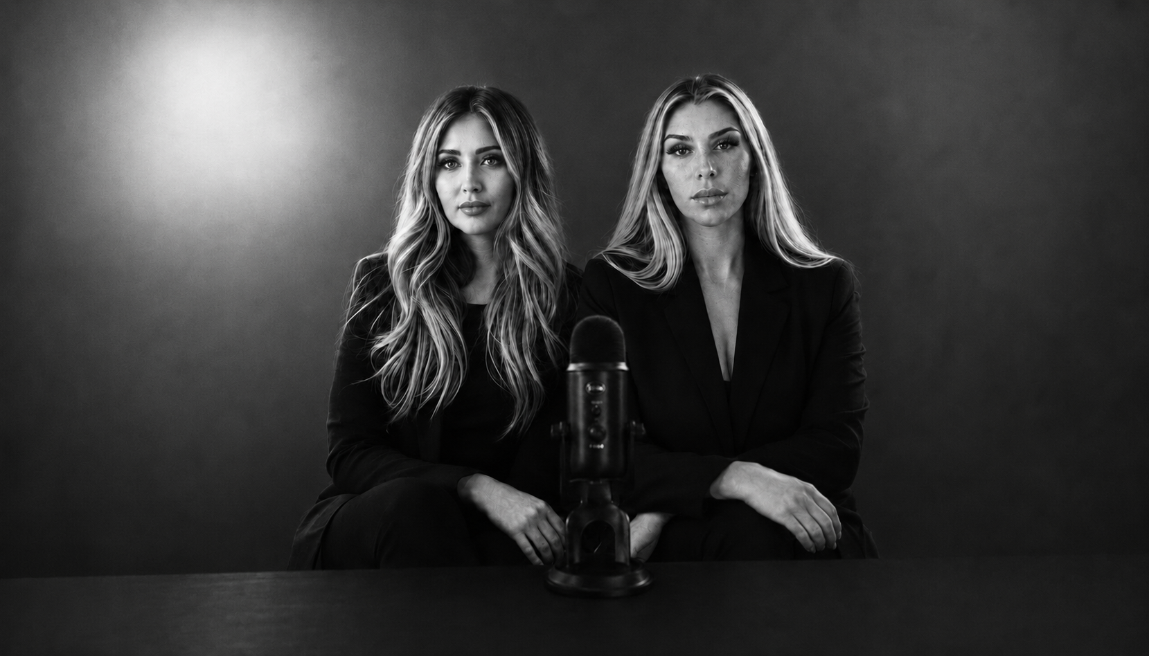 Nathalie Bleicher-Woth und Irina Yalcin am Mikrofon